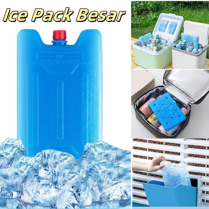 Ice Pack Besar/Ice Pack Kotak Besar Pengganti Dry Ice/Mini Ice Gel Pack Ice Pack Besar Blue/Ice Pack