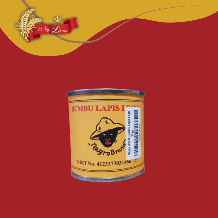 NEW NEGRO BRAND Bumbu Spekoek / Lapis Legit 25 gr