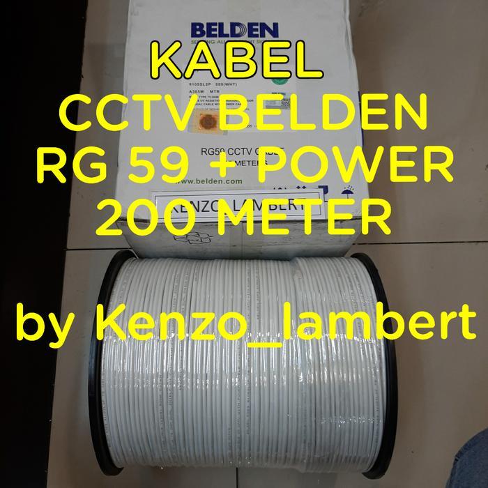Promo Terlaris Kabel Cctv Rg59 Belden 200Meter / Belden Cctv / Rg 59