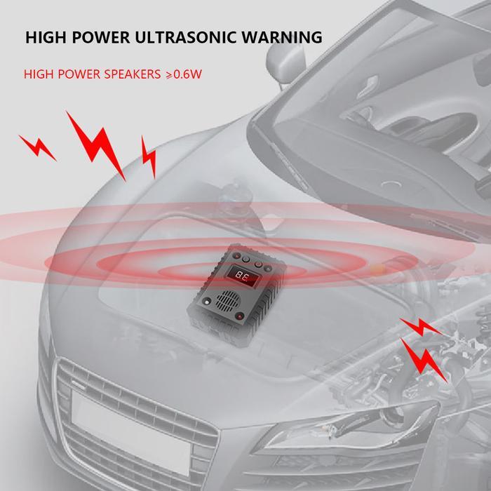 KOMPLIT Ultrasonic Car Rat Repeller Ultrasound Alarm Rodent Repellent Intelligent Start-Stop Rat