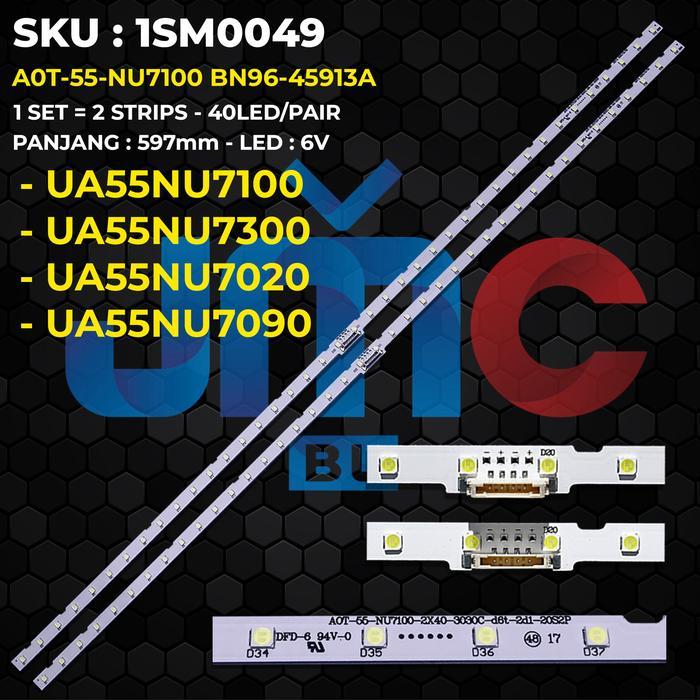 Cuci Gudang Backlight Tv 55 Inch Ua55Nu7100 Ua55Nu7090 55Nu7020 Ua55Nu7300 Ua55Ru7100 A0T-55-Nu7100