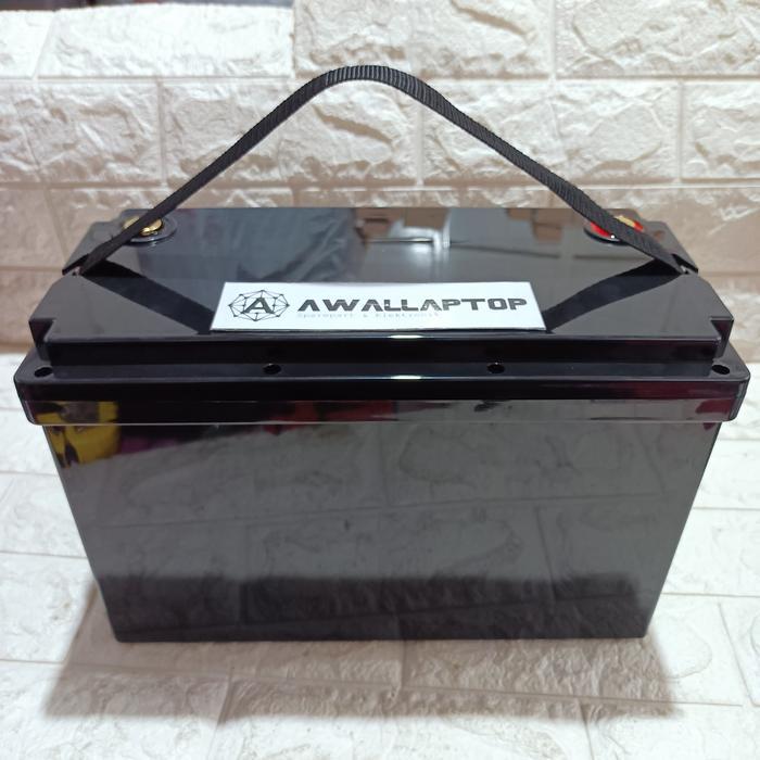 Promo Box Aki 12V 70Ah 100Ah Kotak Baterai 12V 120Ah Lithium Lifepo4 Original