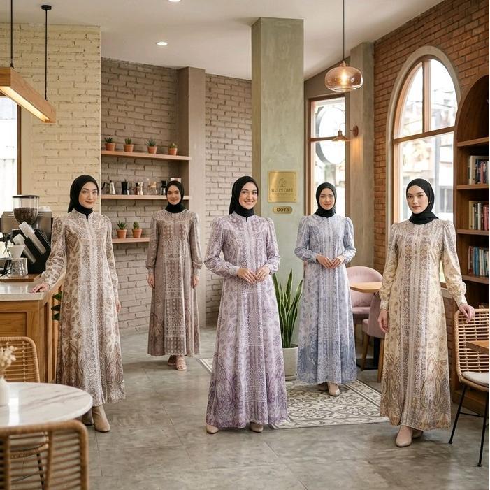 OutfitbyMeta Arofah Dress Mewah Kondangan murah