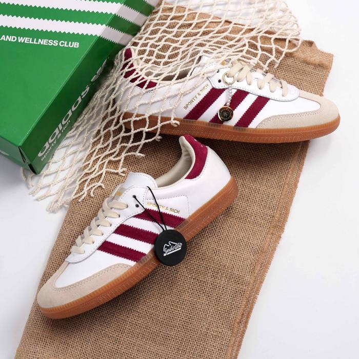 Samba OG Sporty And Rich White Burdy