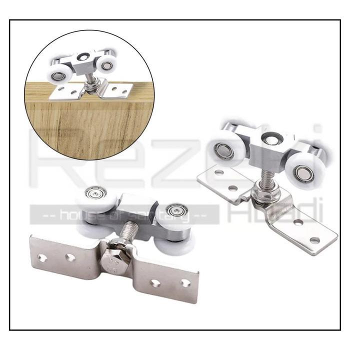 Roda Sliding Pintu Geser - Roda Rel Pintu - Roda Bearing Sliding Track