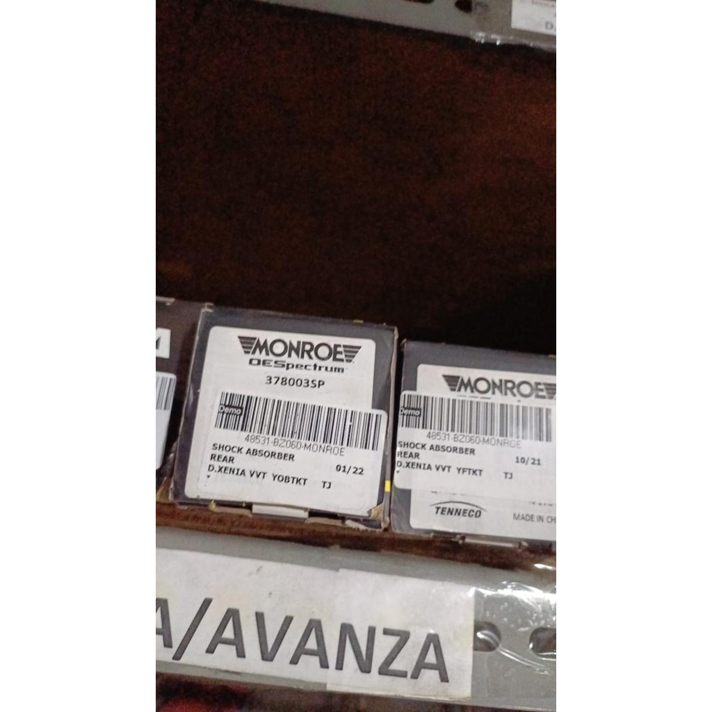Shock Absorber Shockbreaker Belakang Xenia/Avanza 2019 Monroe