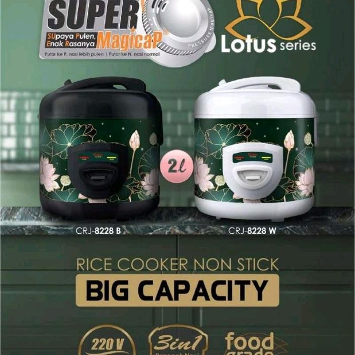 Magic Com 2Liter Cosmos Crj 8228