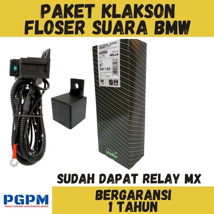 Klakson Honda Jazz Flosser 12v Free Relay Klakson Berkualitas