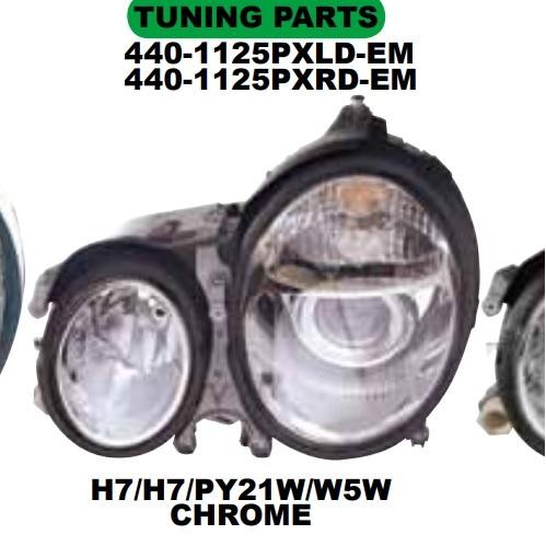 Jual Head Lamp Lampu Depan Mercedes E Class W211 1997