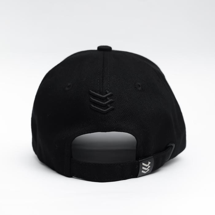 New // Libra Topi Pria Polo Baseball Caps Black Logo Black // 100% Original