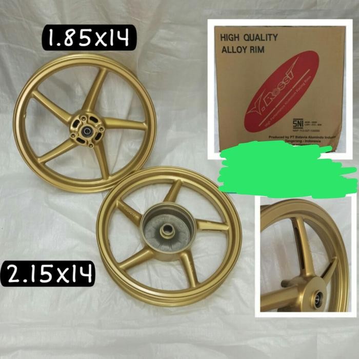 Velg Racing Palang 5 V Rossi Model Rcb Honda Vario 110/Beat