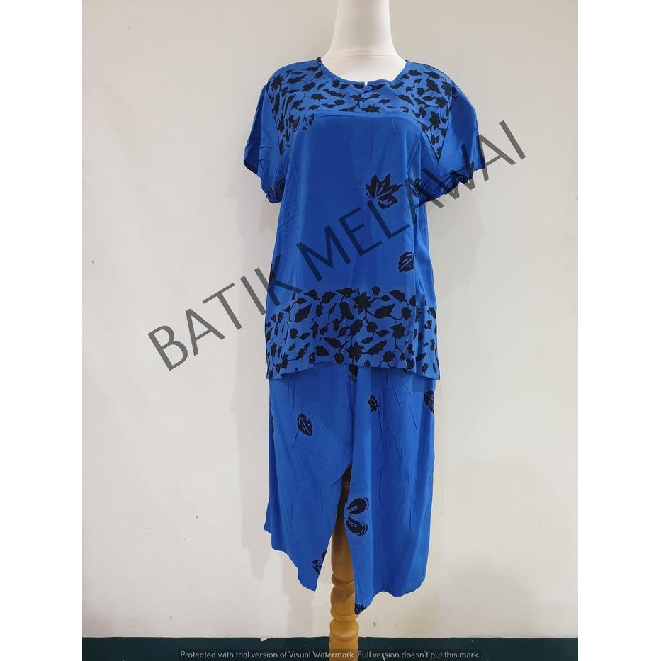 ASLI Setelan Batik PREMIUM SUNAN celana 3/4 tangan pendek CT 108 READY STOCK