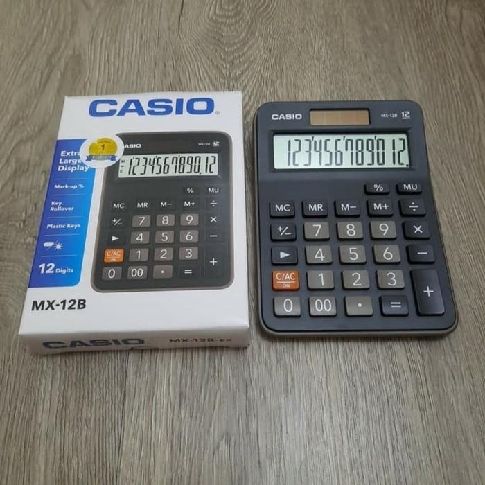 

Calculator / Kalkulator Casio MZ-12S / MX-12B Merk: CASIO 12 Digit