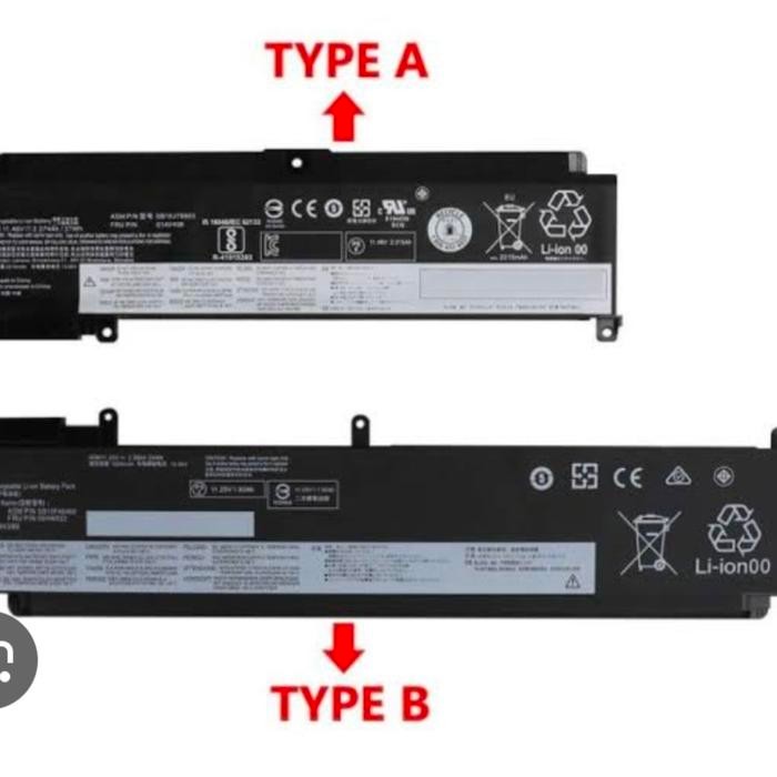 baterai Lenovo T470s original