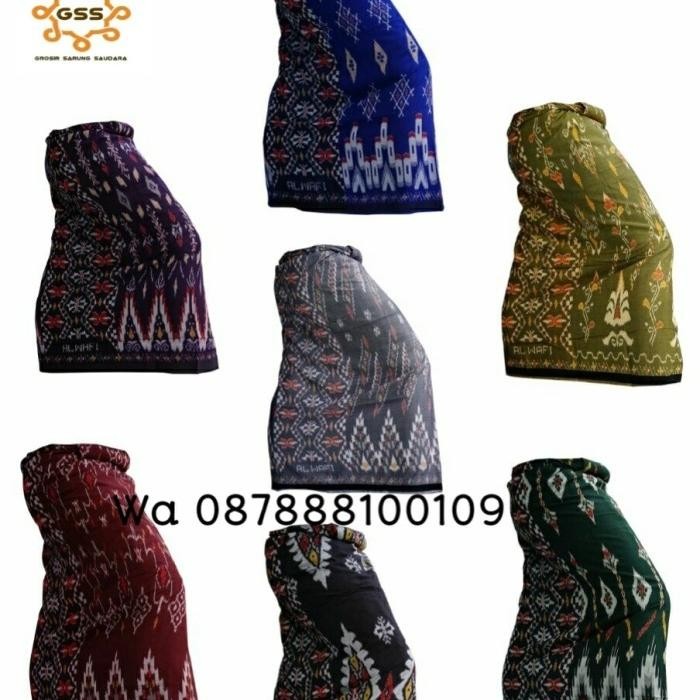 SIAPKIRIM Sarung Ketjubung Goyor Al Wafi Motif Bali READY STOCK