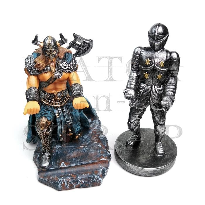 

Pen Holder Knight Roman Trooper Dark Lord Figurine Desk Organizer
