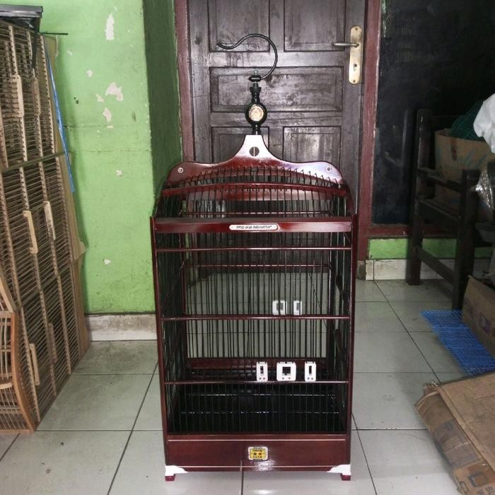 KANDANG KOTAK MERK ORIQ JAYA MODEL LIST NOMOR 2 - SANGKAR BURUNG ORIQ