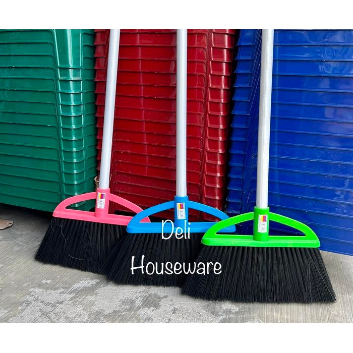 ORIGINAL Nagata Sapu Plastik Hitam 307SBH / Sapu Lantai Kamar Super READY STOCK