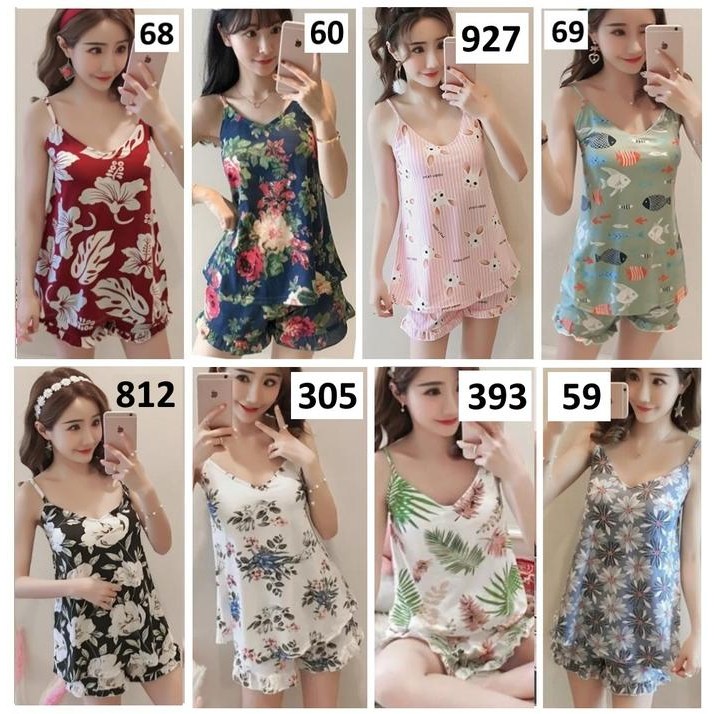 Sorella Beachwear - Baju Tidur Wanita Baju Tidur Cewek Baju Tidur Perempuan Model Tanktop