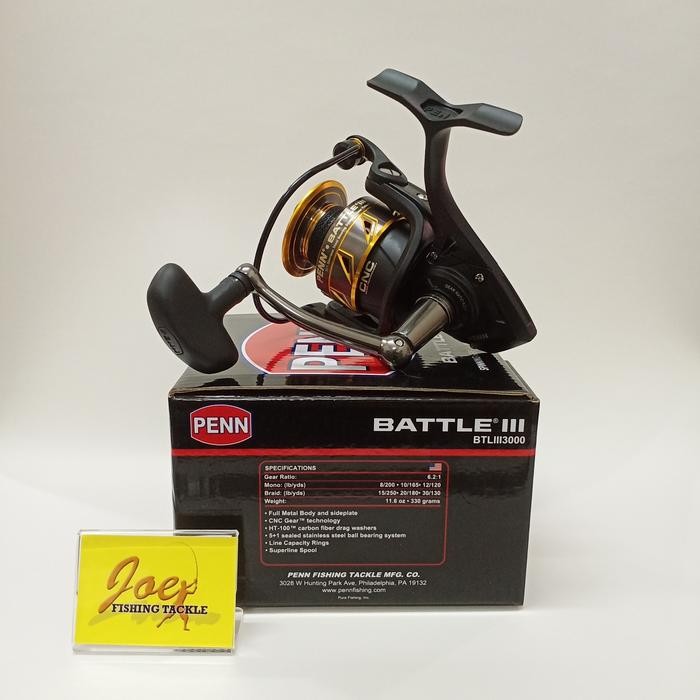 Penn Battle III 3000 Reel Spinning Alat Pancing Mancing