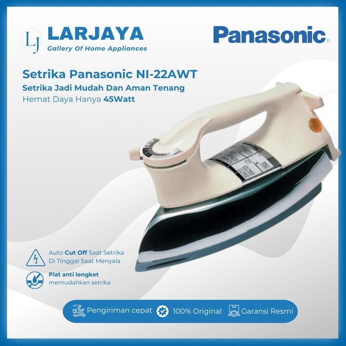Setrika Panasonic NI-22 AWT Dry Iron Panasonic NI-22 AWT