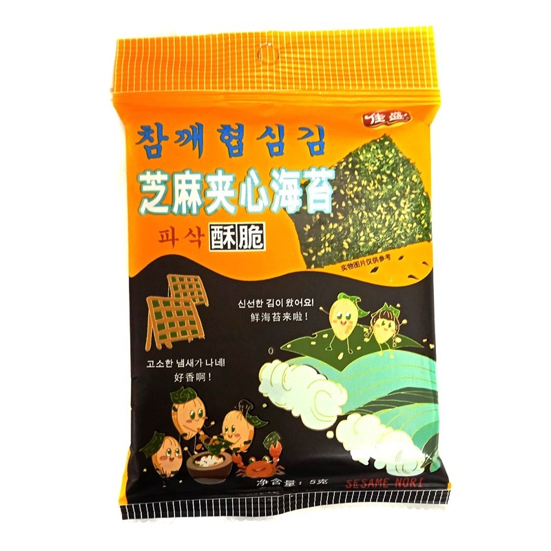 

S16331 RUMPUT LAUT JIA SHENG SESAME NORI 5GR MAJU BERSAMA (20250916)
