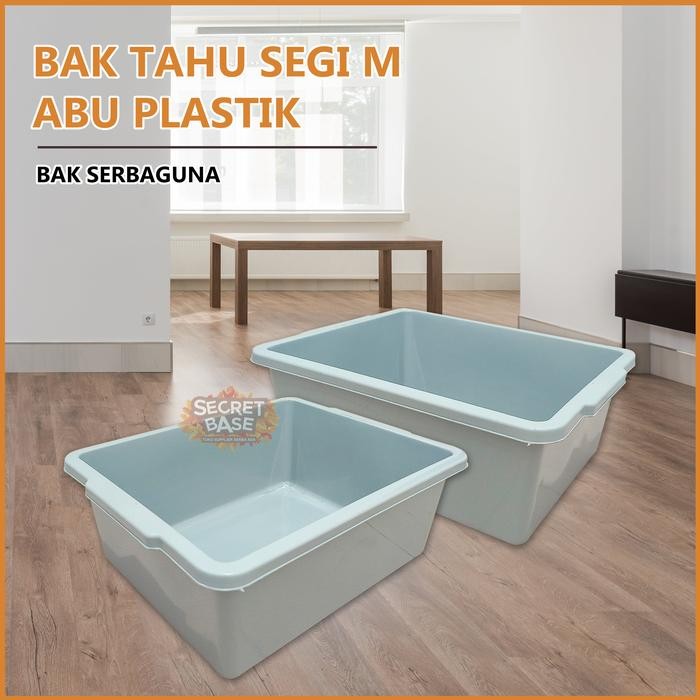 BAK TAHU - Baskom / Ember Plastik / Bak Pasir Kucing / Hidroponik