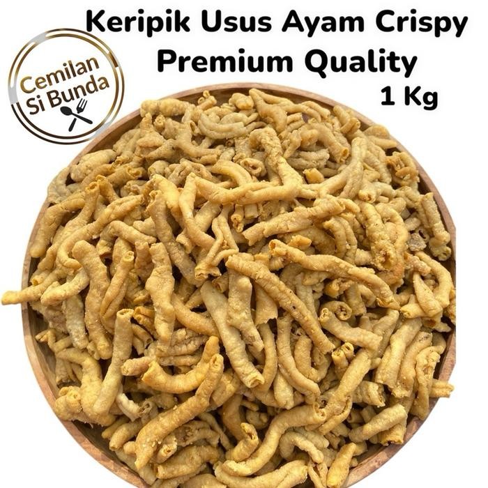 

KERIPIK USUS AYAM CRISPY PREMIUM 1 Kg