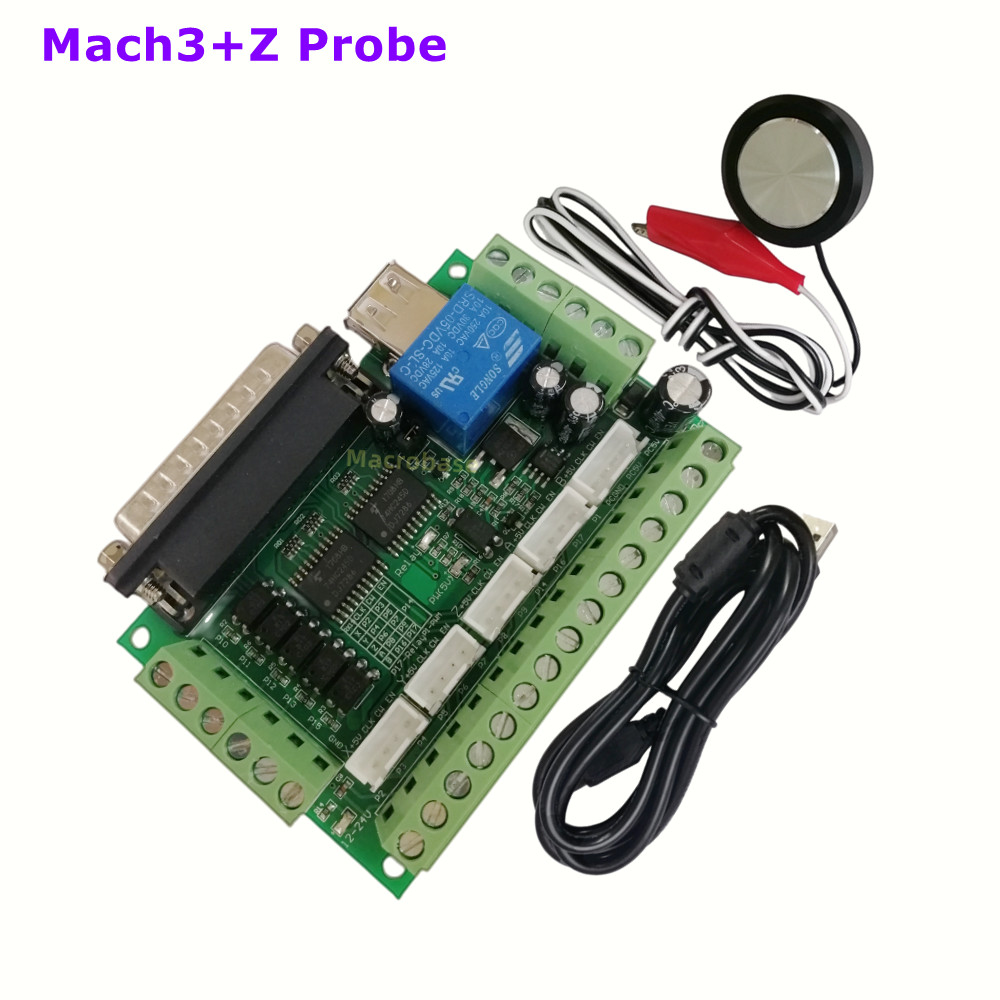 mach3 USB controller breakout board 5 axis CNC Router mach 3