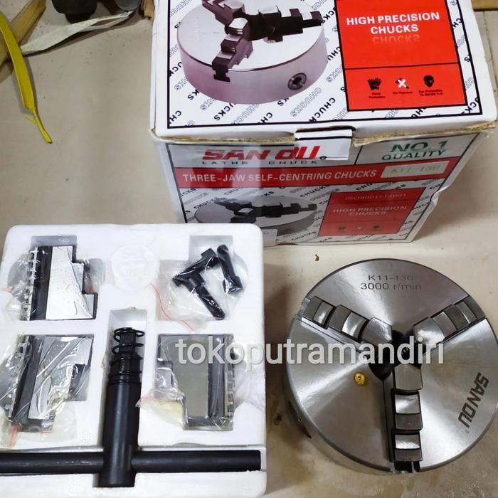 Diskon Claw Bubut 5" 3 Jaw / Chuck Bubut 5 Inch