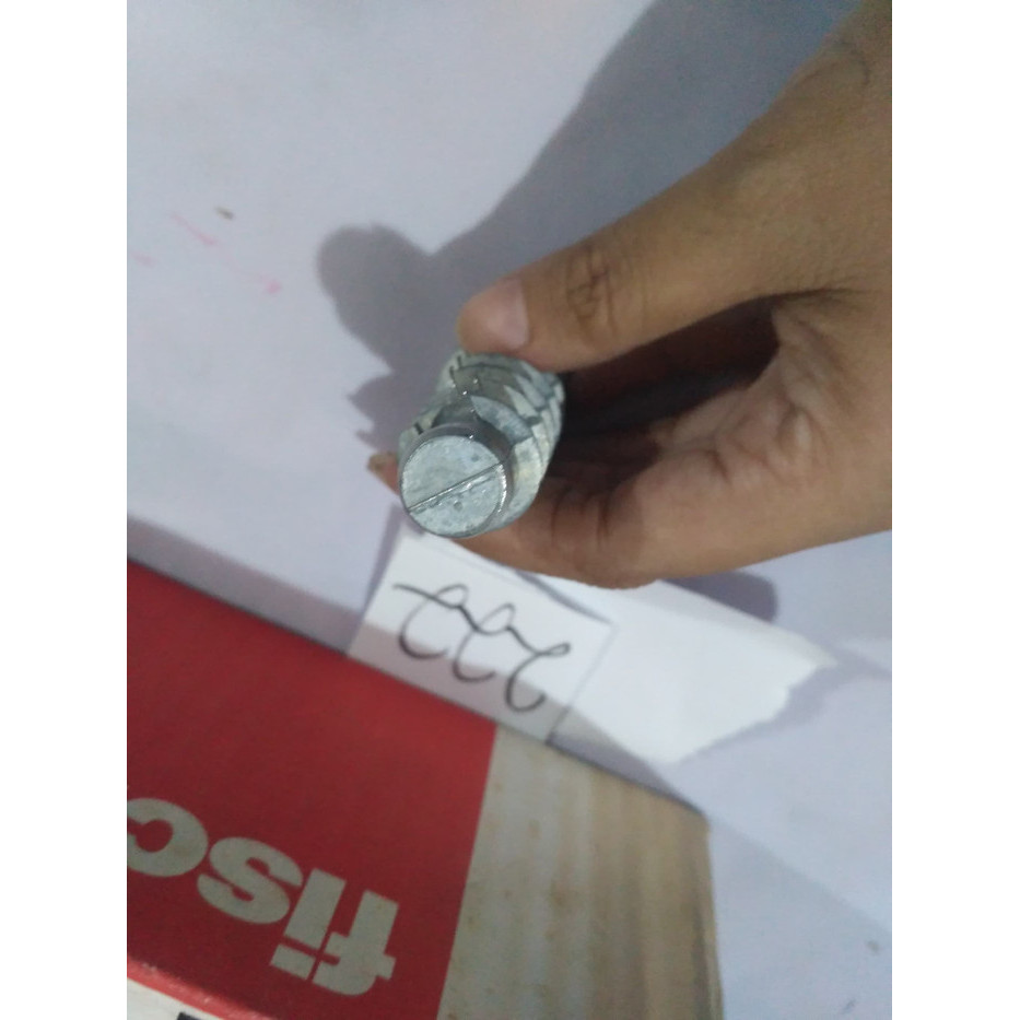 Fisher S10 Hebel Besi Viser Fiser Baut Kuat Bagus Jerman Kotak Isi 25