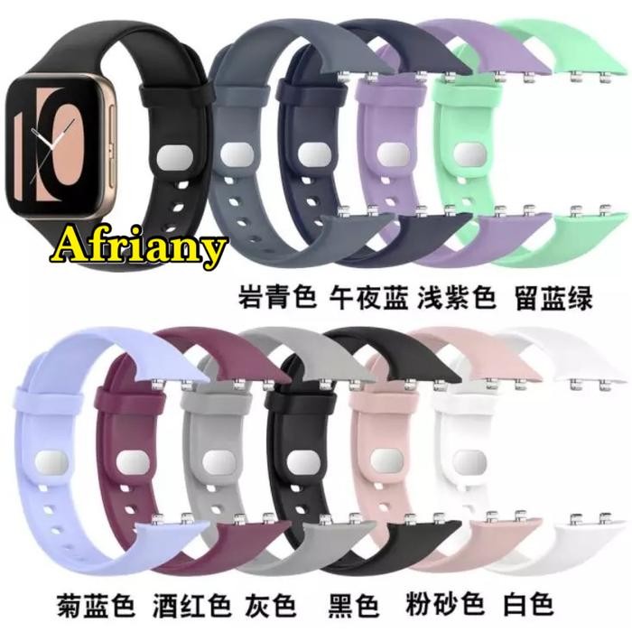 Strap Oppo Watch 41mm 46mm Tali Jam Rubber OPPO Watch High Quality