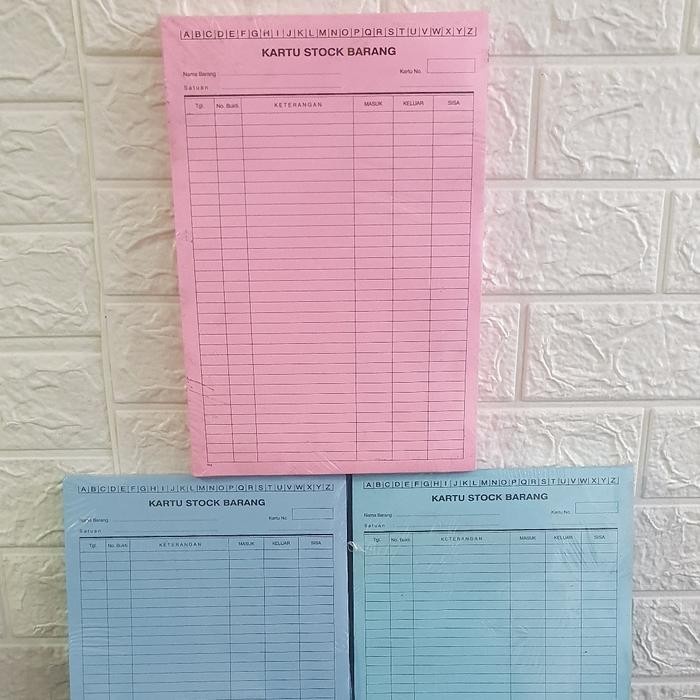 OJ kartu stock barang besar
