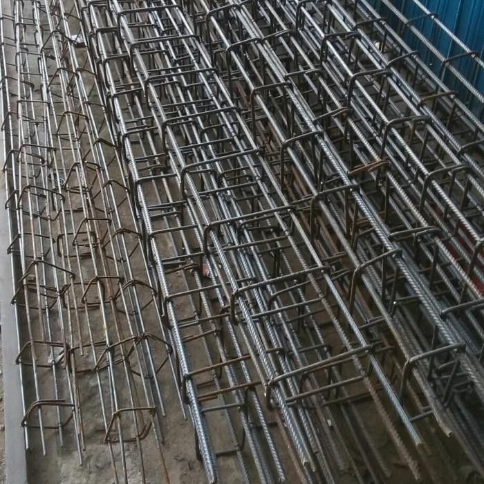 besi kolom praktis 8x10 ulir 13mm 3 meter full