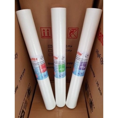 New Catridge 20inch/Sediment filter 20 inch / spoon 20 inch NANO FILTER