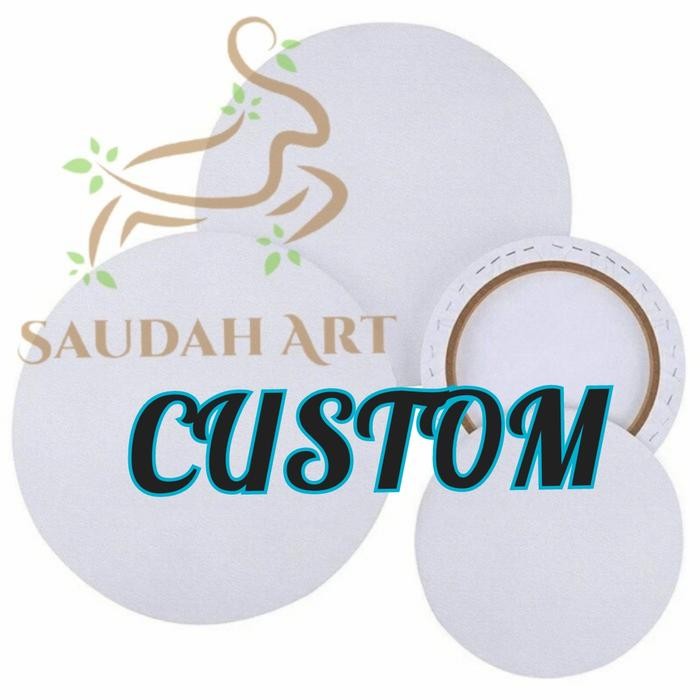 

Canvas/Kanvas Lingkaran Custom