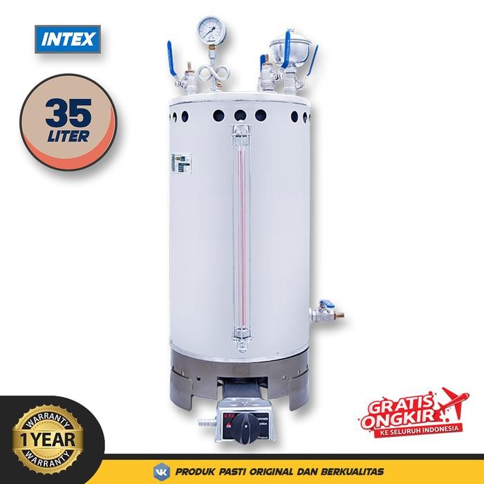 Intex Boiler 35 Liter Laundry Setrika Uap Boiler Laundry 35 Ltr Bagus