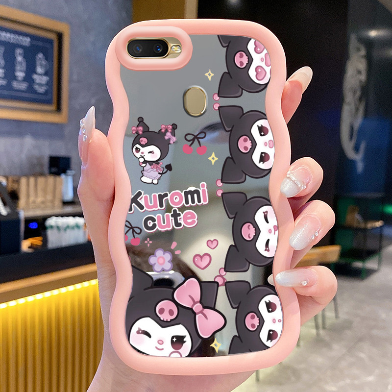 Casing Untuk OPPO A7 A5s A12 A12s A11K Case Casing Anime Manis Keren Pola HP Cesing Macaron Kasing M