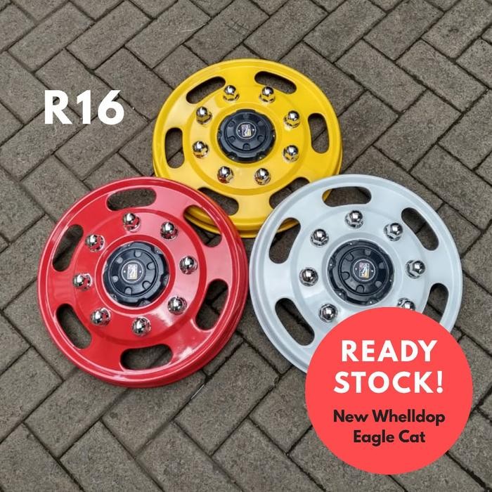 Pilihan- Wildop Truk Canter Ring 16 Stainless