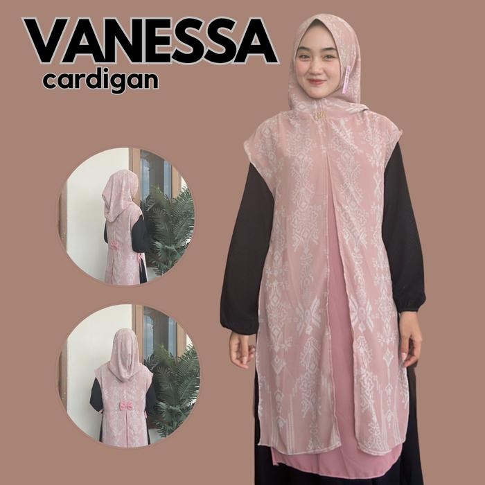 Pilihan- Anindya Olshop Hijab Instan Vanessa Motif Ceruty Babydoll Printing Premium Ori Ayyuby