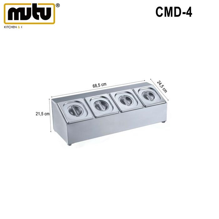 tempat bumbu/tempat topping CMD-4