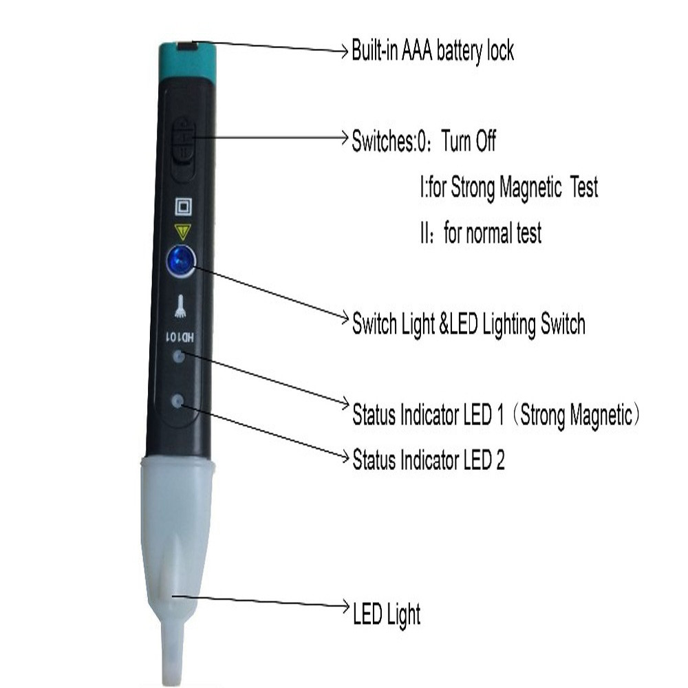 MST-101 Automotive Ignition Coil Test Pen Tester Automobile Fault