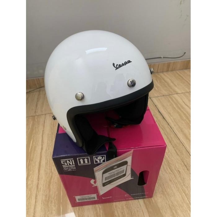 HELM VESPA XENTIAL WHITE ORIGINAL PIAGGIO