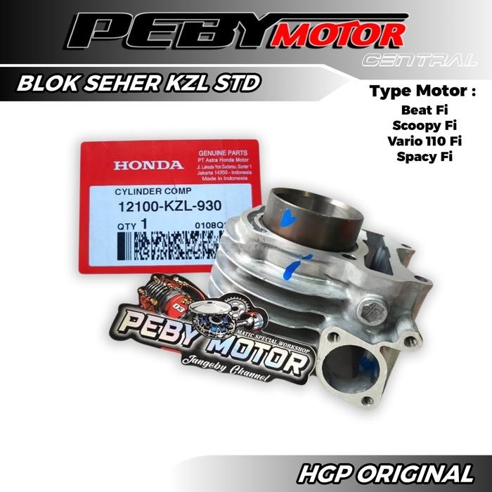 BLOK PISTON SEHER BEAT FI SCOOPY FI VARIO 110 FI ORIGINAL HGP BERKUALITAS