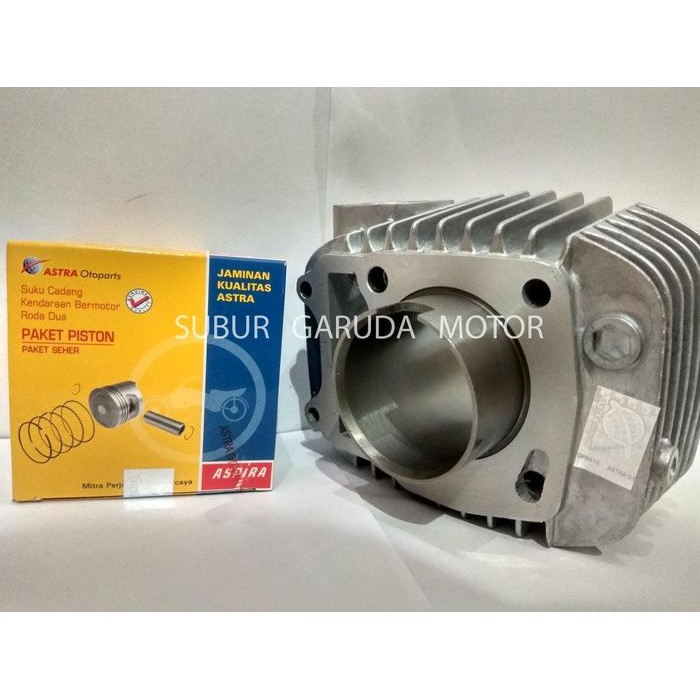 BLOK CYLINDER SUPRA X 125 KARISMA DAN SEHER KIT BORING MERK ASPIRA