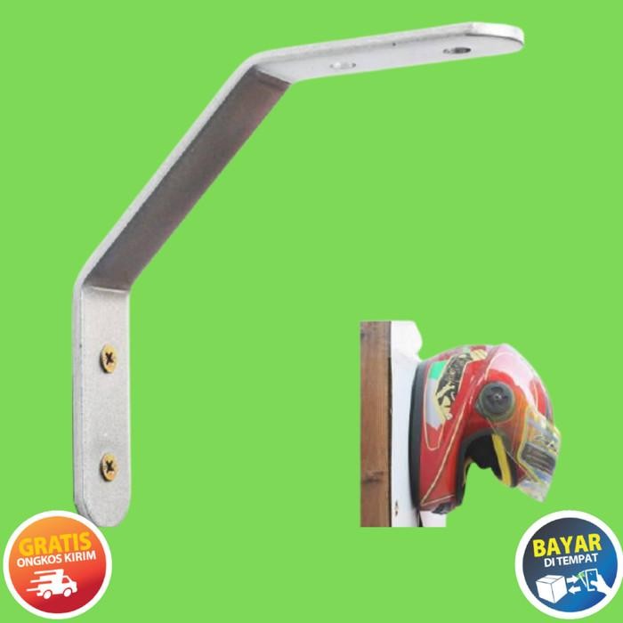 Rak Helm Tempel Dinding Brecket Helm Rak Gantung Dinding Rak Besi