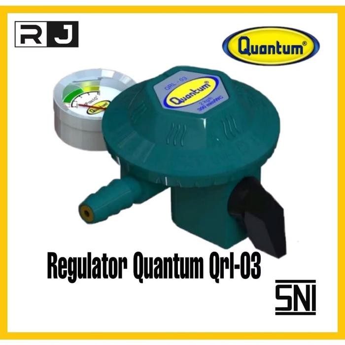 Lantianmart - Regulator gas QUANTUM QRL-03 / QRL-14 / Regulator gas tekanan rendah QUANTUM QRL-03/
