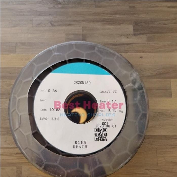 Terbaru Niklin Nikrom Nichrome Jerman - Nicr 8020 - Awg 27