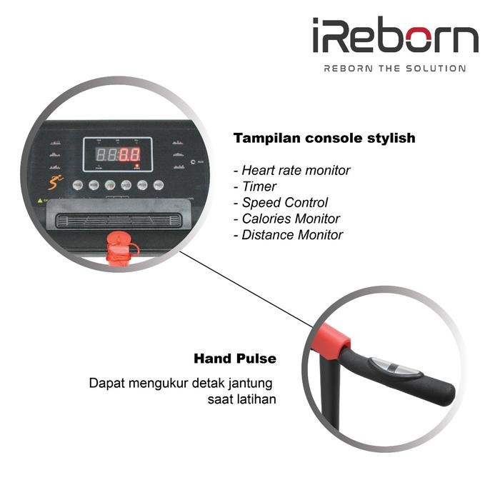 Alat Fitness Treadmill Elektrik iReborn Venio