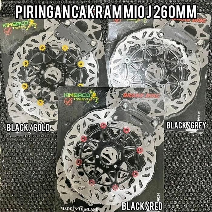 Termurah Piringan Cakram Mio J 3 Lubang Baut 260Mm Cakram Disc Brake Model Psm Mio J Mio Gt Mio M3